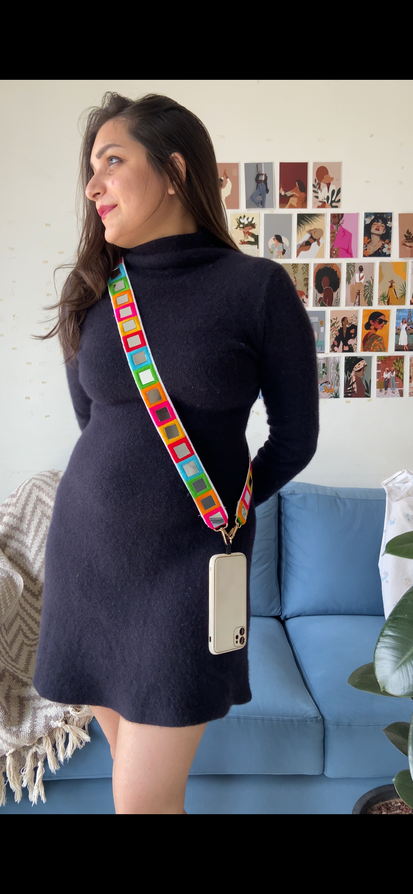 Multi-Colour Phone Chain/ Sling