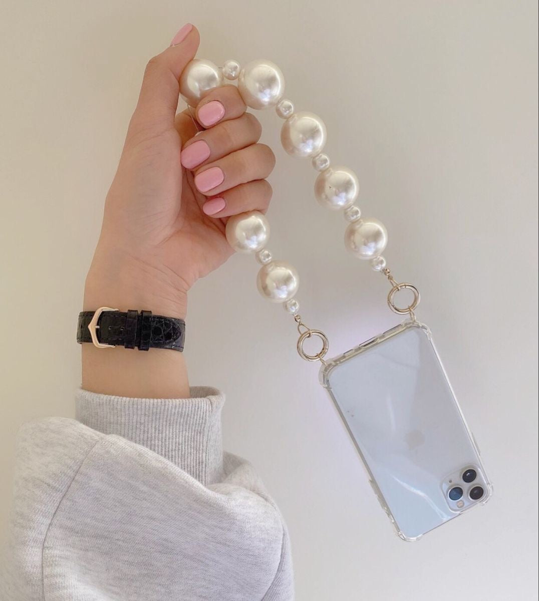 Classic Pearl Phone Charm
