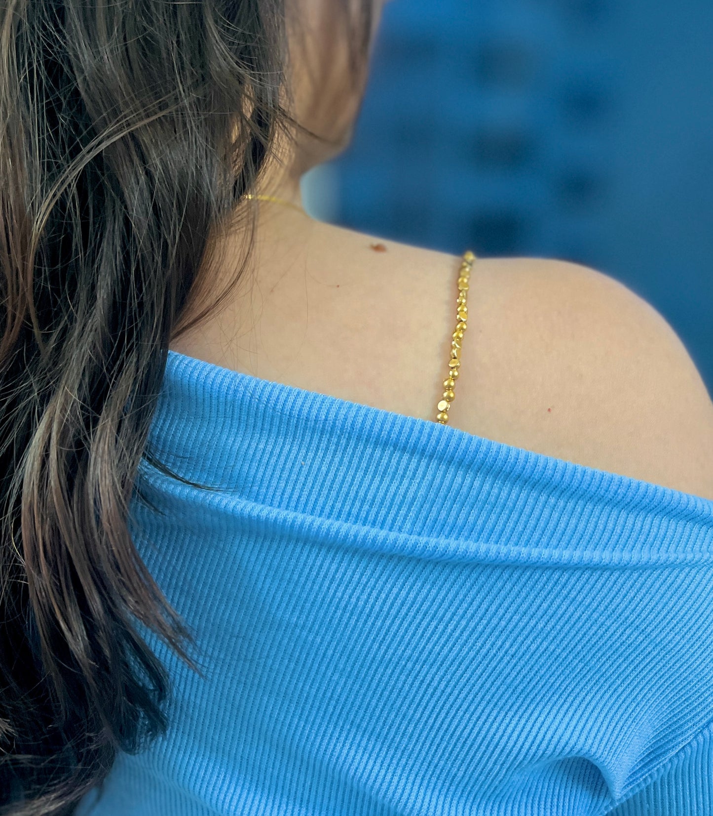 Golden Glow Bra Strap