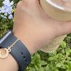 Half Moon Watch Charm